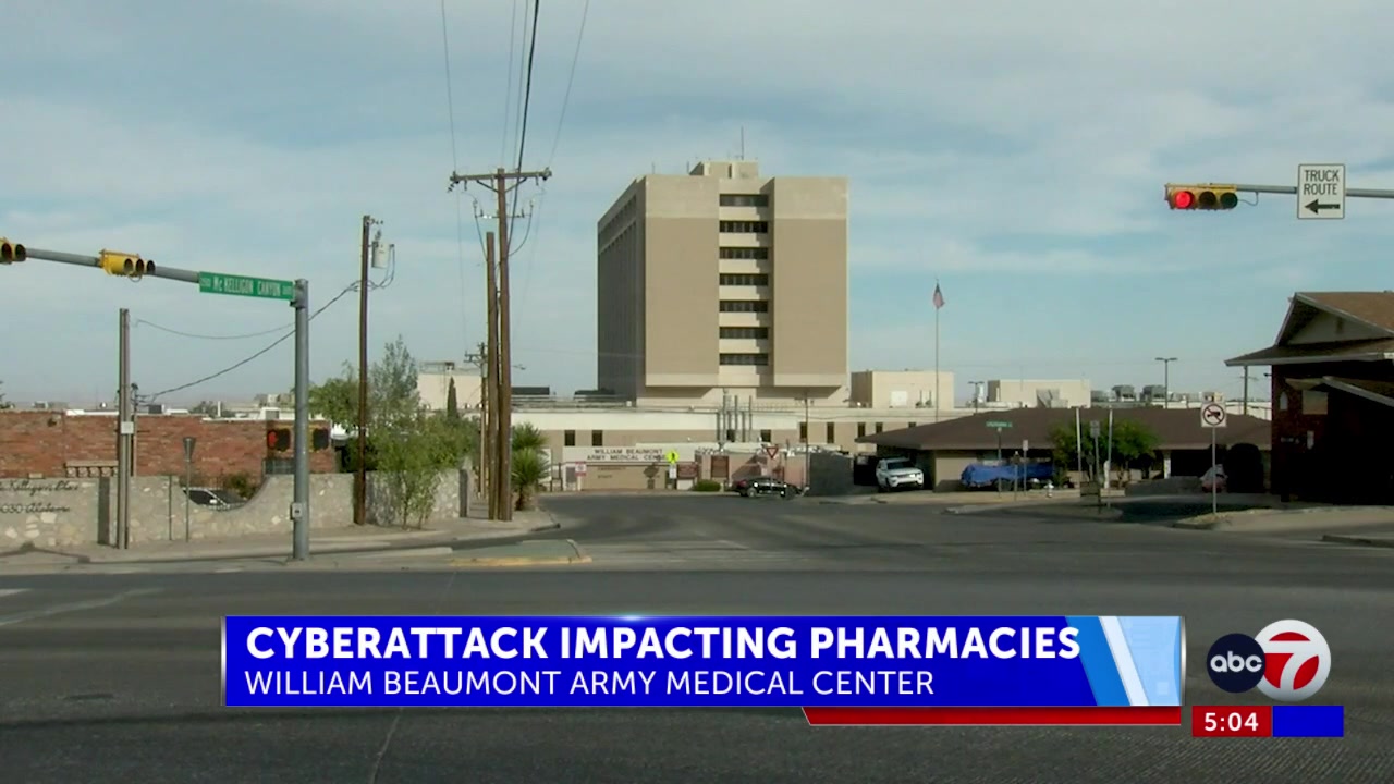 William Beaumont Army Medical Center pharmacies impacted by